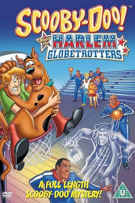    Two of the Harlem Globetrotters teach you how to perform some tricks while clips from the various Globetrotter episodes of Scooby-Doo play.  